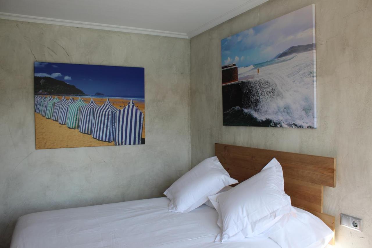 Apartamentos Zarautz Playa, Con Piscina Y Garaje Exterior photo